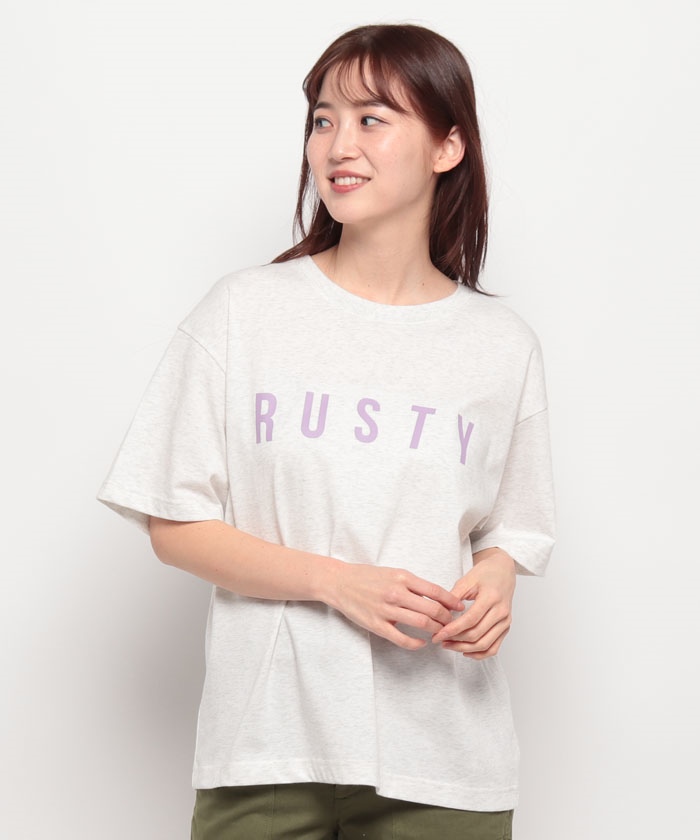 ラスティ（レディース）/【RUSTY】LADYSハンソデ Tシャツ