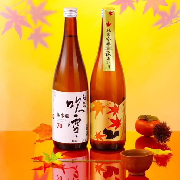 【秋限定】日本酒 秋あがり 飲み比べセット 720ml×2本 辛口 ひやおろし お酒 新潟 高野酒造