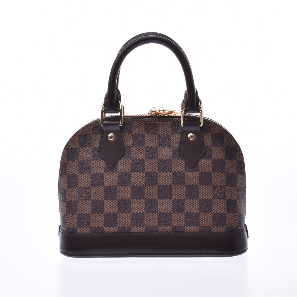 LOUIS VUITTON ルイヴィトン ダミエ アルマBB 2WAYバッグ ブラウン N41221 レディース ダミエキャンバス ハンドバッグ Aランク 中古 