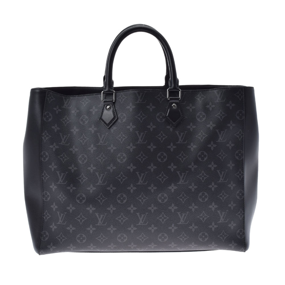 LOUIS VUITTON ルイヴィトン モノグラム エクリプス グランサック 黒/グレー M44733 メンズ モノグラムキャンバス トートバッグ Aランク 中古 