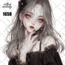 original sticker « no.1658 »     //     人物ステッカー オリジナルステッカー オリジナル人物ステッカー ステッカー cotton melody