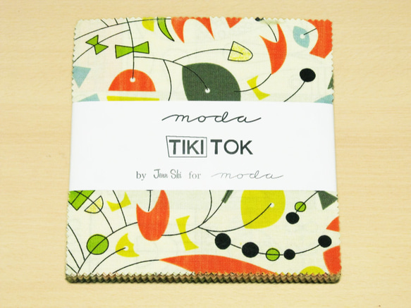 USAコットン moda charmpack 42枚セットTiki Tok