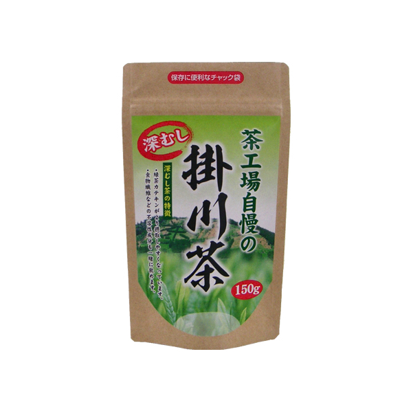 大井川茶園 茶工場自慢 深蒸し掛川茶 150g F922025