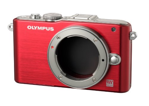 OLYMPUS ミラーレス一眼 PEN Lite E-PL3 レンズキット ブラック E-PL3 LKIT BLK【中古品】