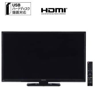 ORIONDN32V型地上・BS・110度CSデジタルハイビジョンLED液晶テレビ (別売USB HDD録画対応)　323-1B1【中古品】