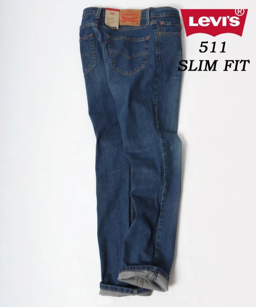 【Levis/リーバイス】511/デニムパンツ スリムフィット ストレッチ ジーンズ 04511－5485/5447/1163