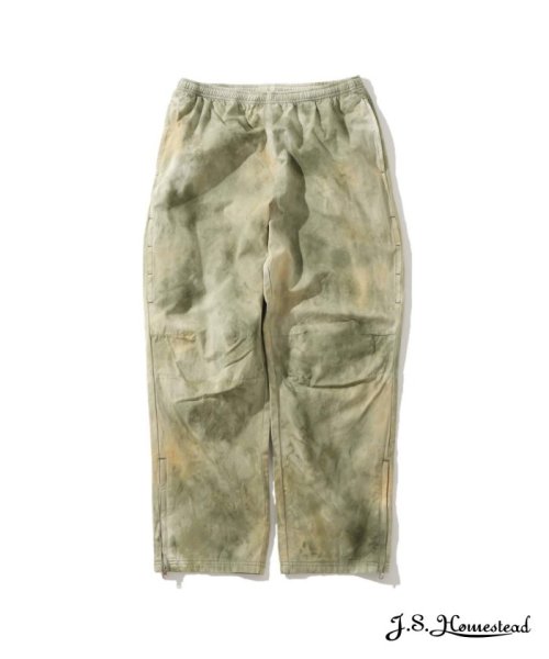 【J.S.Homestead】CAMOUFLAGE DYE P/F PANTS