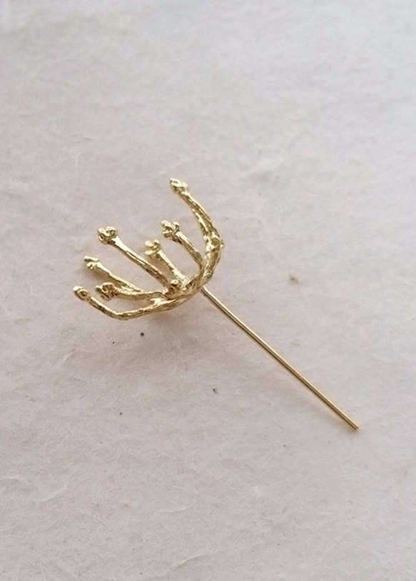 【sale】Original metal parts～Twiggie pin～ ゴールド(L)