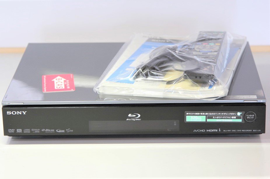 SONY 320GB 1チューナー ブルーレイレコーダー BDZ-L55 【中古品】