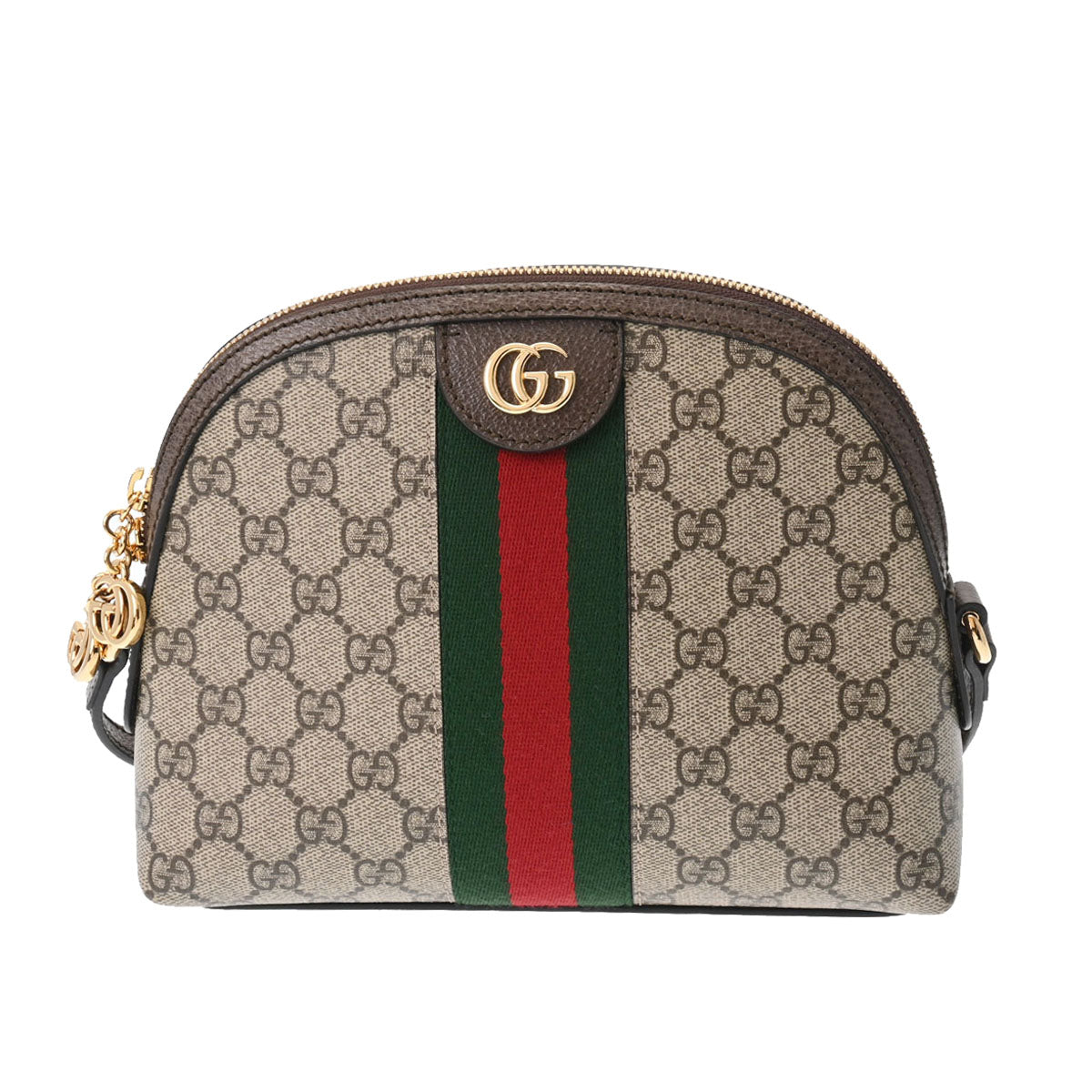 GUCCI グッチ オフィディア ベージュ/エボニー ゴールド金具 499621 レディース GGスプリームキャンバス ショルダーバッグ 未使用 