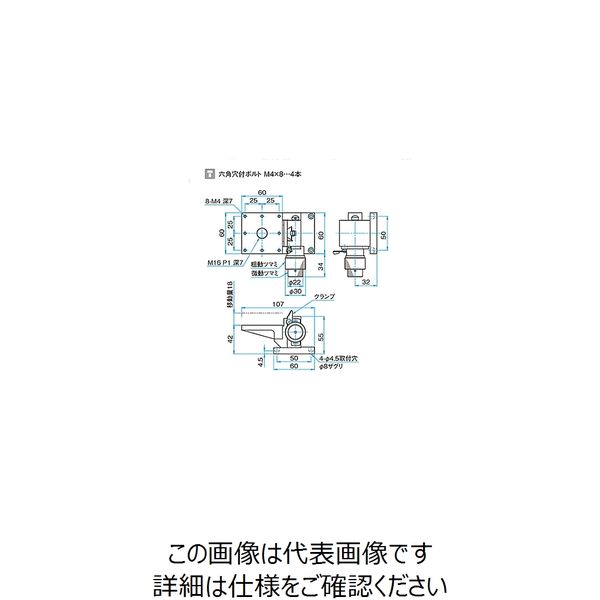 シグマ光機 Z軸粗微動フラットラックピニオンステージ サイズ60×60mm