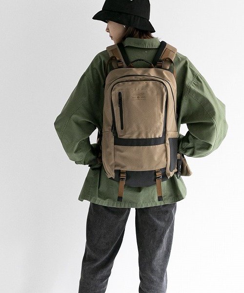 AS2OV / アッソブ WP CORDURA 305D DAY PACK KHAKI