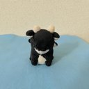 プチおすわりドラゴンのぬいぐるみ（ブラック）