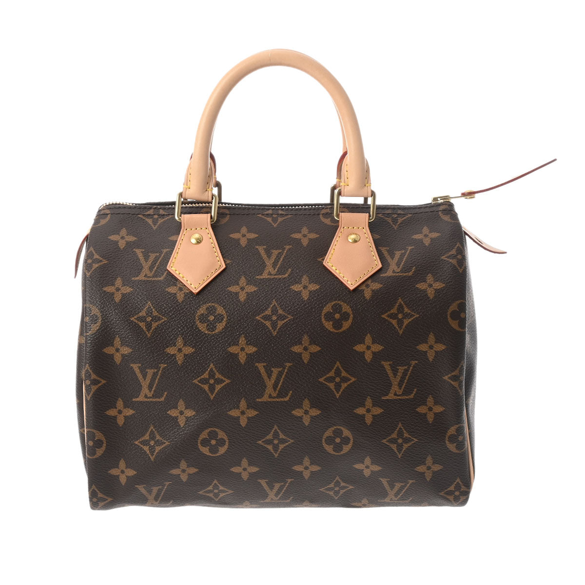 LOUIS VUITTON ルイヴィトン モノグラム スピーディ 25 ブラウン M41109 レディース モノグラムキャンバス ハンドバッグ Aランク 中古 