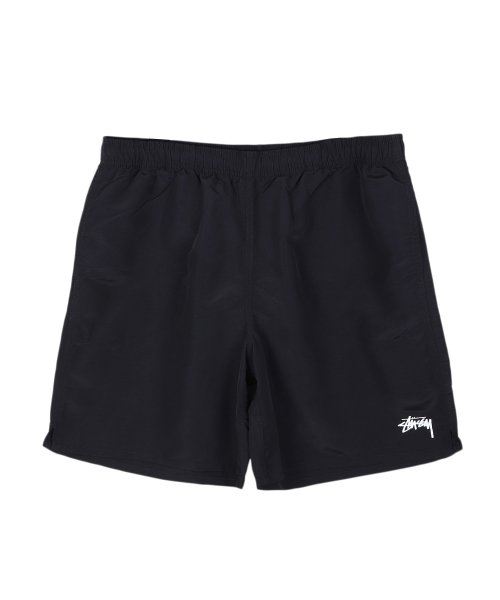 ステューシー STUSSY ショート パンツ ハーフパンツ メンズ 水陸両用 撥水 大きいサイズ STOCK WATER SHORT ブラック ブラウン レッド