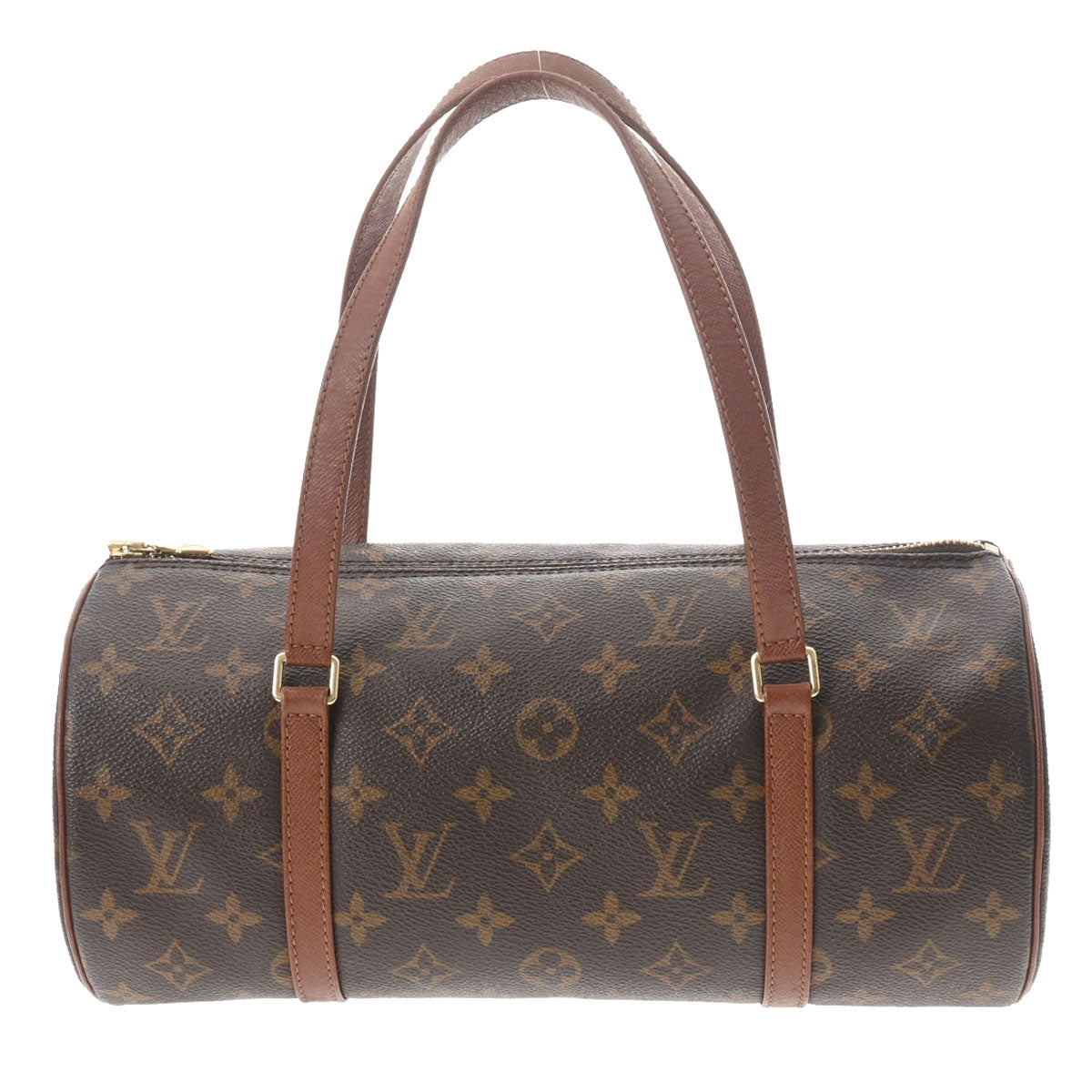 LOUIS VUITTON ルイヴィトン モノグラム パピヨンGM 旧型 ブラウン M51385 レディース モノグラムキャンバス ハンドバッグ ABランク 中古 