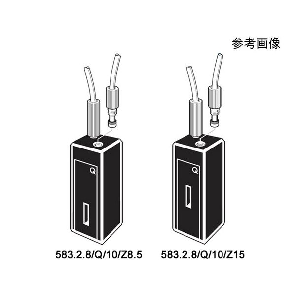 小型窓ディゾリューションフロー石英セル M6メスねじ付き 光路長:10mm0.160mL