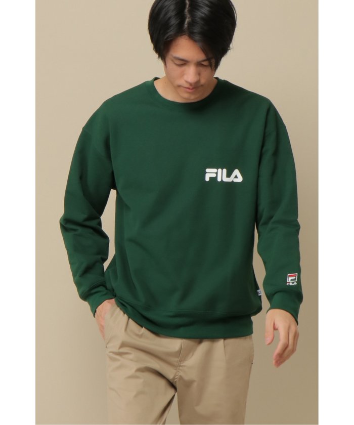 イッカ/FILA ヘリテージ クルーネックトレーナー