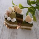 ☆ミニチュア 抹茶ケーキ☆