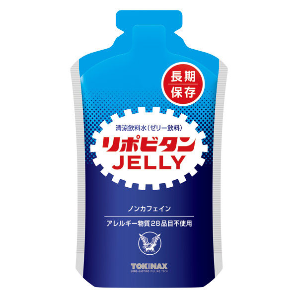 【非常食】 大正製薬 リポビタン リポビタンJELLY 100g 4987306064188 5年 1箱（80個）