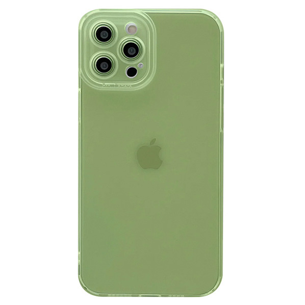 GAACAL iPhone 14用半透明TPUケース グリーン P00200GQ