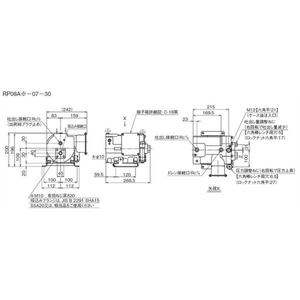 ダイキン工業 ロータポンプ RP08A1-07-30 1PC（直送品）