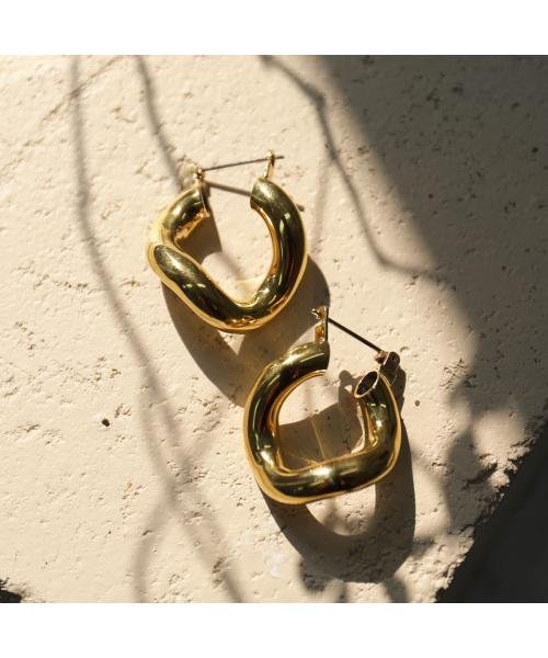 LAURA LOMBARDI ピアス MINI ANIMA EARRINGS フープ