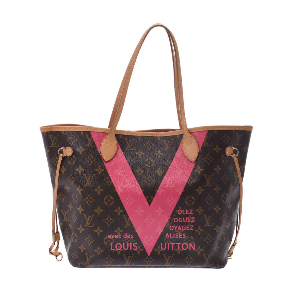 LOUIS VUITTON ルイヴィトン モノグラム ネヴァーフルMM Vライン グルナード M41602 ユニセックス トートバッグ Bランク 中古 