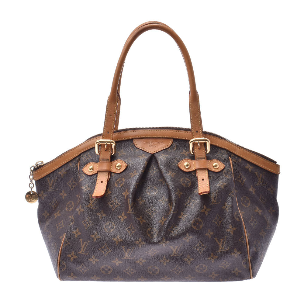 LOUIS VUITTON ルイヴィトン モノグラム ティボリGM ブラウン M40144 レディース ハンドバッグ Bランク 中古 