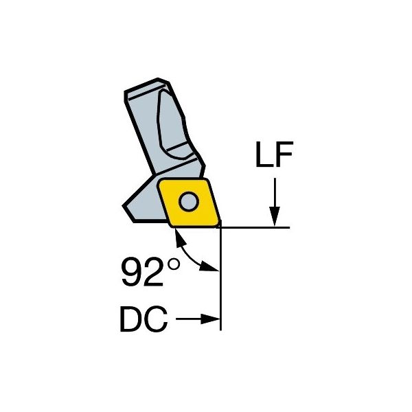 サンドビック ファインボーリング カートリッジ 【E】 391.38A-2-T11A 1PC（直送品）