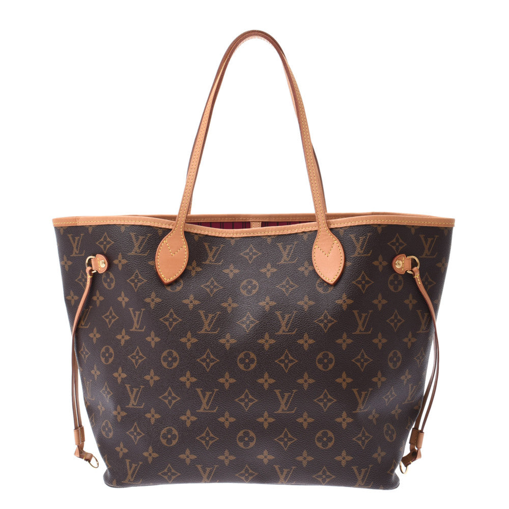 LOUIS VUITTON ルイヴィトン モノグラム ネヴァーフル MM ピヴォワンヌ M41178 ユニセックス モノグラムキャンバス トートバッグ ABランク 中古 