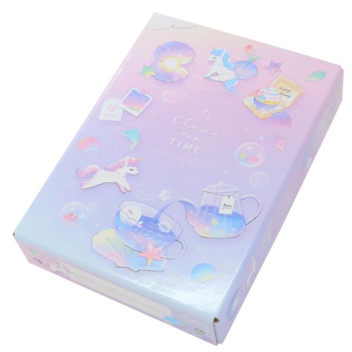 小学校用品 お道具箱 CLEAR TEA TIME 新入学 カミオジャパン 新学期準備文具 女の子 グッズ