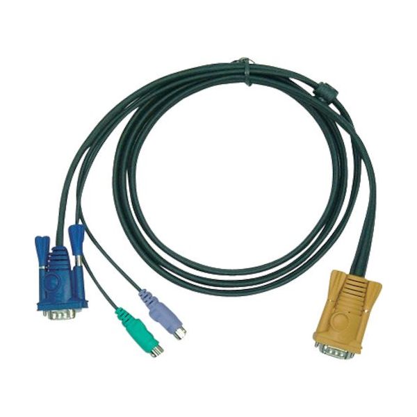 ATEN PS/2 KVMケーブル SPHDタイプ 10m 2L-5210P 1本 115-2048（直送品）