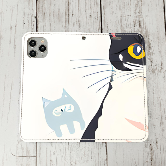 iphoneケース2-4-3 iphone 手帳 ねこ・猫・ネコ 箱2 かわいい アイフォン iface