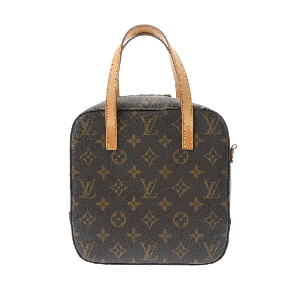 LOUIS VUITTON ルイヴィトン モノグラム スポンティーニ ブラウン M47500 レディース モノグラムキャンバス ハンドバッグ Bランク 中古 