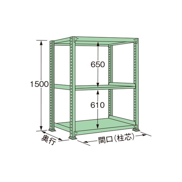 扶桑金属工業 中量ラック ML1509J