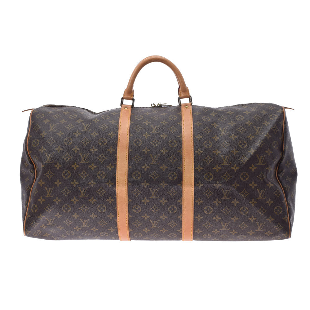 LOUIS VUITTON ルイヴィトン モノグラム キーポル 60 ブラウン M41422 ユニセックス モノグラムキャンバス ボストンバッグ Bランク 中古 