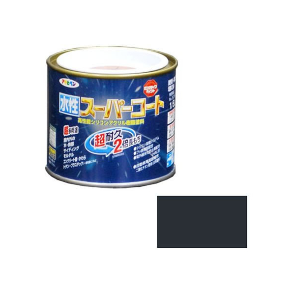 アサヒペン 水性スーパーコート 1／5L ブラングレー FC372NS