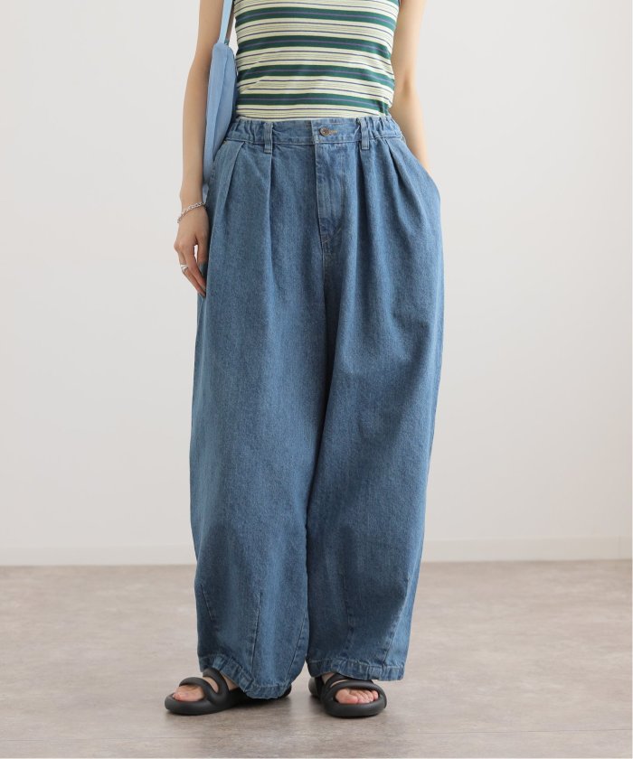 ジョイントワークス/ANGLAN Stone Vintage Denim Balloon PANT･･･