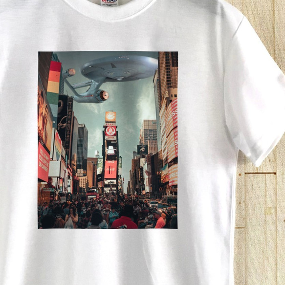 SPACESHIP IN NEWYORK / サマーTシャツ