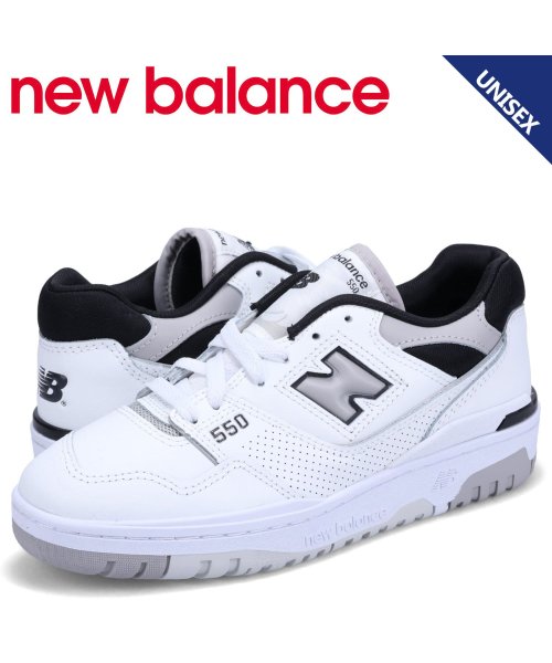 ニューバランス new balance 550 スニーカー メンズ レディース Dワイズ ホワイト 白 BB550NCL