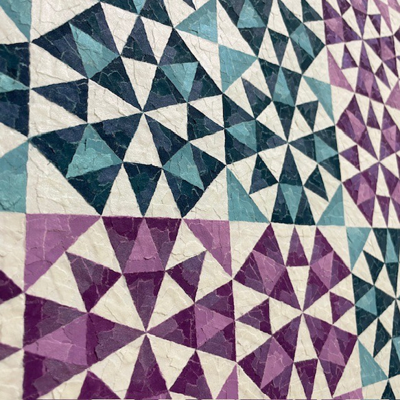 Quilt（貼り絵原画）