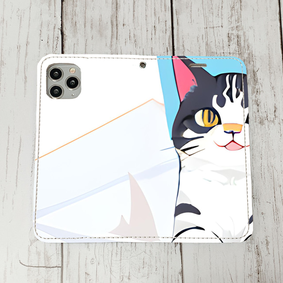 iphoneケース1-1-6 iphone 手帳 ねこ・猫・ネコ 箱1 かわいい アイフォン iface