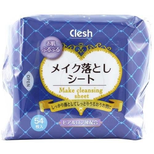 あらた Clesh(クレシュ) メイク落としシート ヒアルロン酸配合 (54枚入)