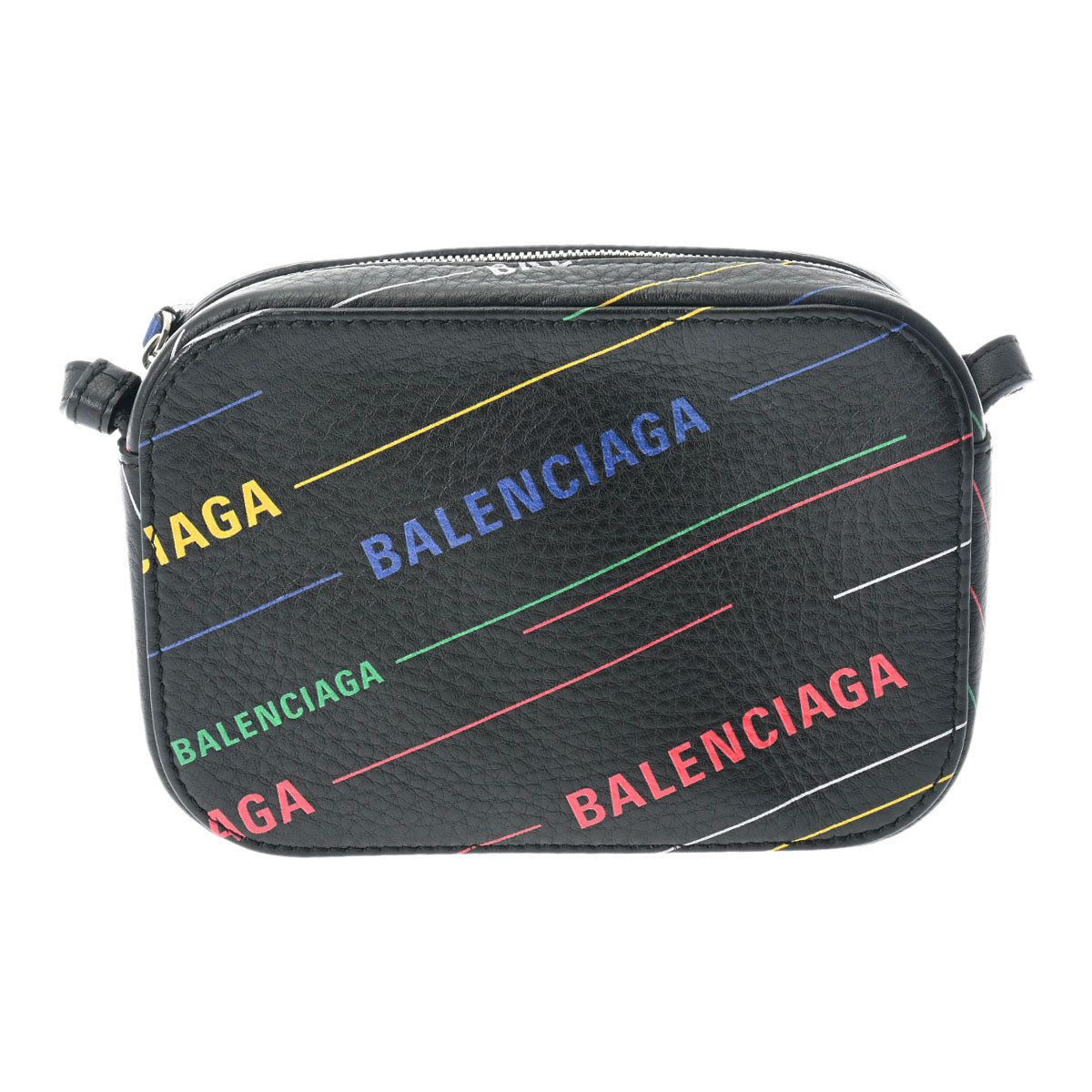 BALENCIAGA バレンシアガ エブリデイ カメラバッグ XS ブラック 552372 レディース レザー ショルダーバッグ Aランク 中古 