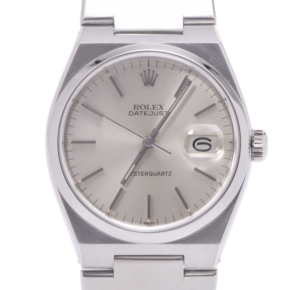 ROLEX ロレックス オイスタークォーツ 17000 ボーイズ SS 腕時計 クオーツ シルバー文字盤 Aランク 中古 