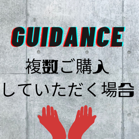 ご案内ページ⚠複数ご購入のお客様