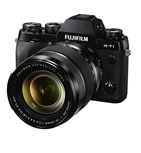 FUJIFILM ミラーレス一眼 X-T1 レンズキット ブラック X-T1/XF18-135mmKIT【中古品】