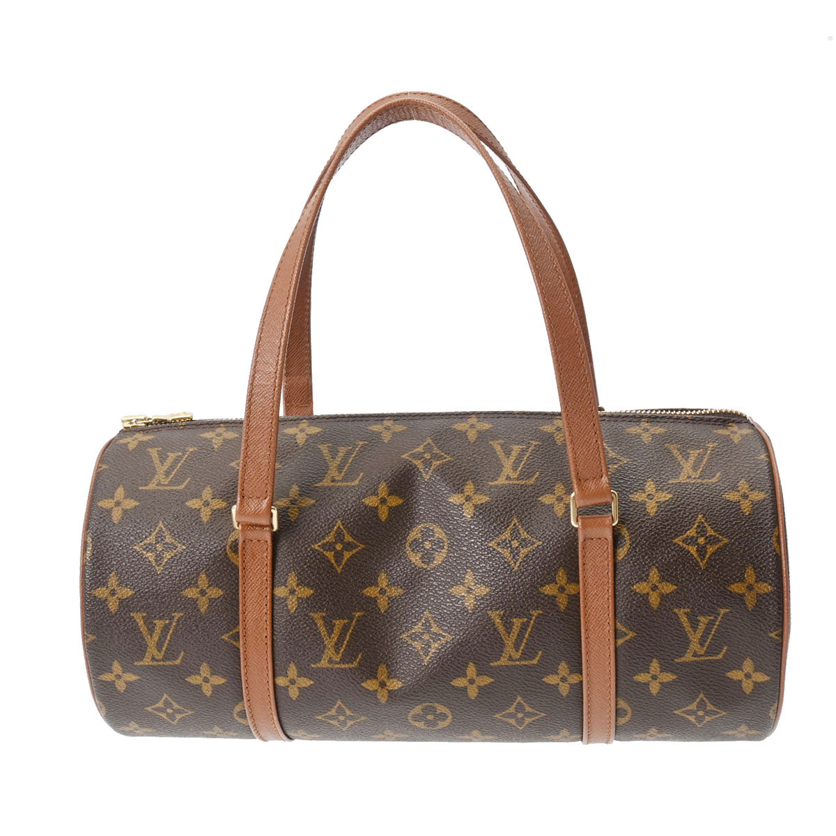 LOUIS VUITTON ルイヴィトン モノグラム パピヨン L 旧型 ブラウン M51385 レディース モノグラムキャンバス ハンドバッグ Aランク 中古 