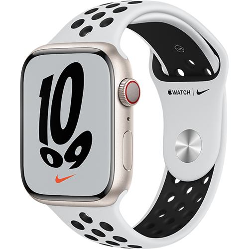 アップル(Apple) MKHX3J/A Apple Watch Series 7(GPS + Cellularモデル) 41mm シルバーステンレス スチールケースとシルバーミラネーゼループ